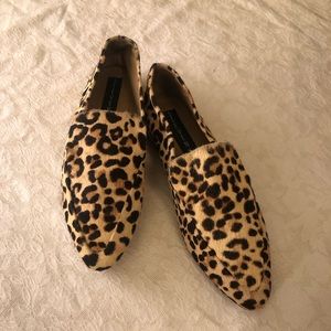 STEVEN by Steve Madden Leopard Print Loafers